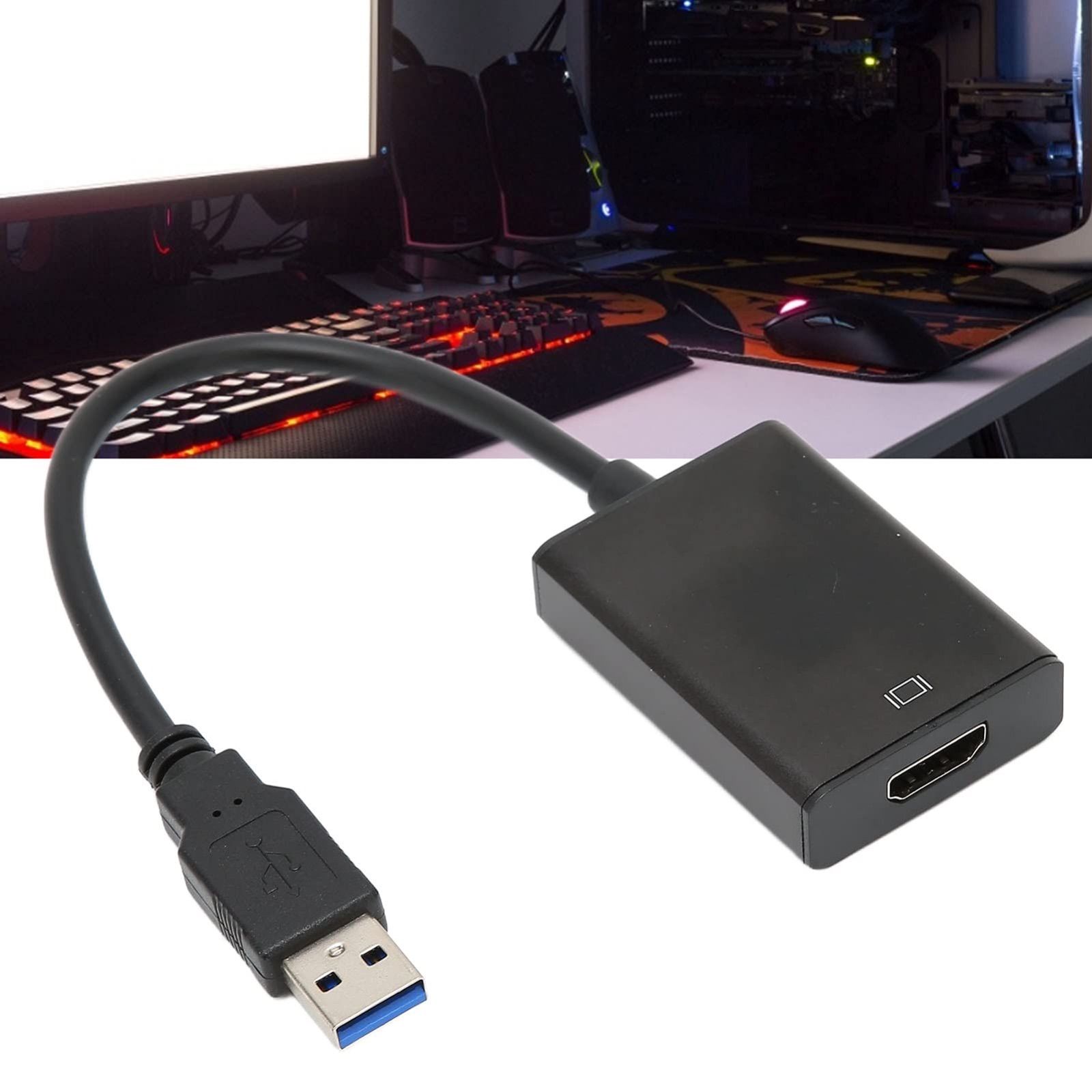 USB 3.0-アダプター、オス-メスHDドライブフリーコンバーター、ディスプレイアダプターコンバーター、一般的なデスクトップおよびノー​​トブックコンピューター用　ms9-50