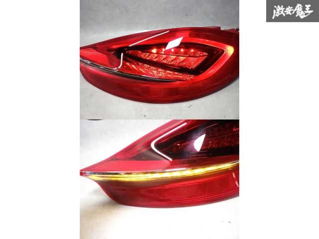 点灯OK！即発送】Porsche ポルシェ純正 981 ケイマン