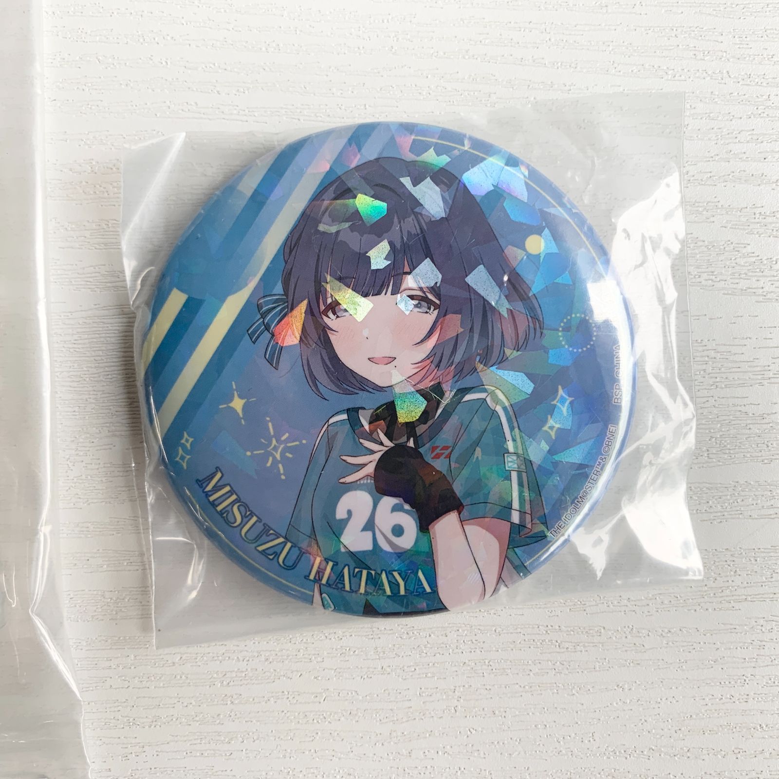 秦谷美鈴　缶バッジ 学園アイドルマスター 秦谷美鈴 缶バッジ アクリルスタンド2個