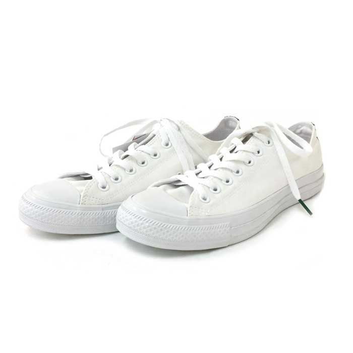 コンバース CONVERSE  オールスター カラーインホワイトOX スニーカー 靴 27cm  ホワイト 中古  新品同様  美品
