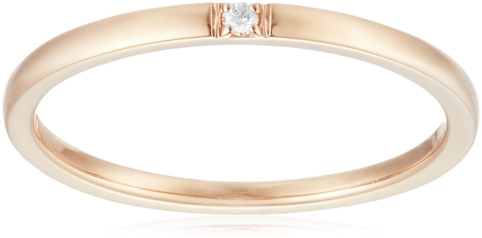 新着商品 ペアリング レディース K10ピンクゴールド 11173-644-3105-00-08 4℃ 日本サイズ8号 ヨンドシー