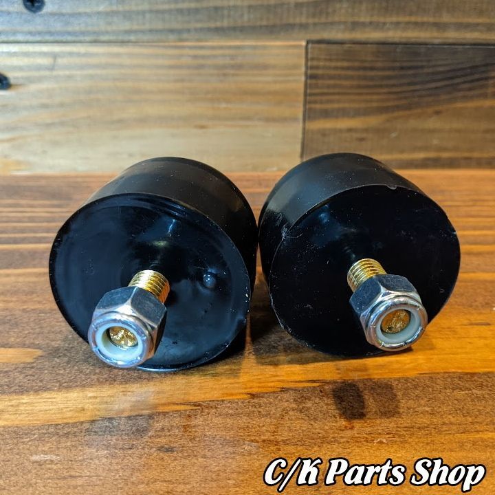 バンプストップ ENERGY 汎用 ウレタン 黒 2個set 高さ55mm×φ49mm