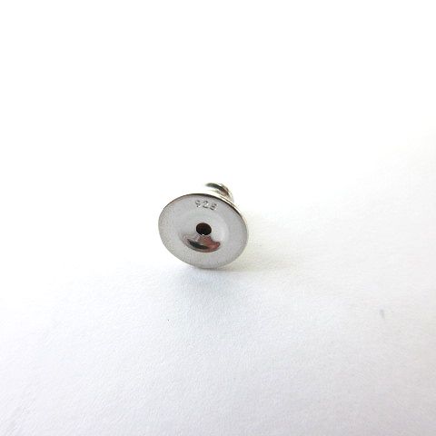 4x23mm 両耳 ゴールド ハンドメイド 925 フープピアス(701) 4x23mm 両