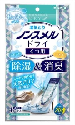 まとめ買い-36点セット ノンスメルドライくつ用せっけんの香り 白元アース 除湿剤