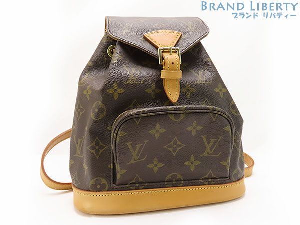 美品】ルイヴィトン LOUIS VUITTON モノグラム ミニモンスリ リュック