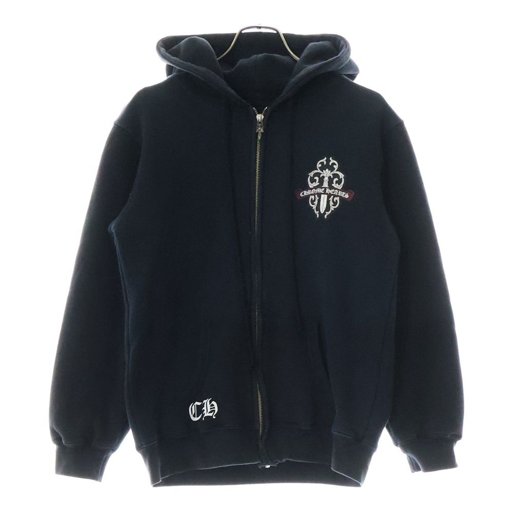 chrome hearts サーマル ホースシュー ダガーzip パーカー クロムハーツ ホースシュー ジップアップ パーカー サーマル生地