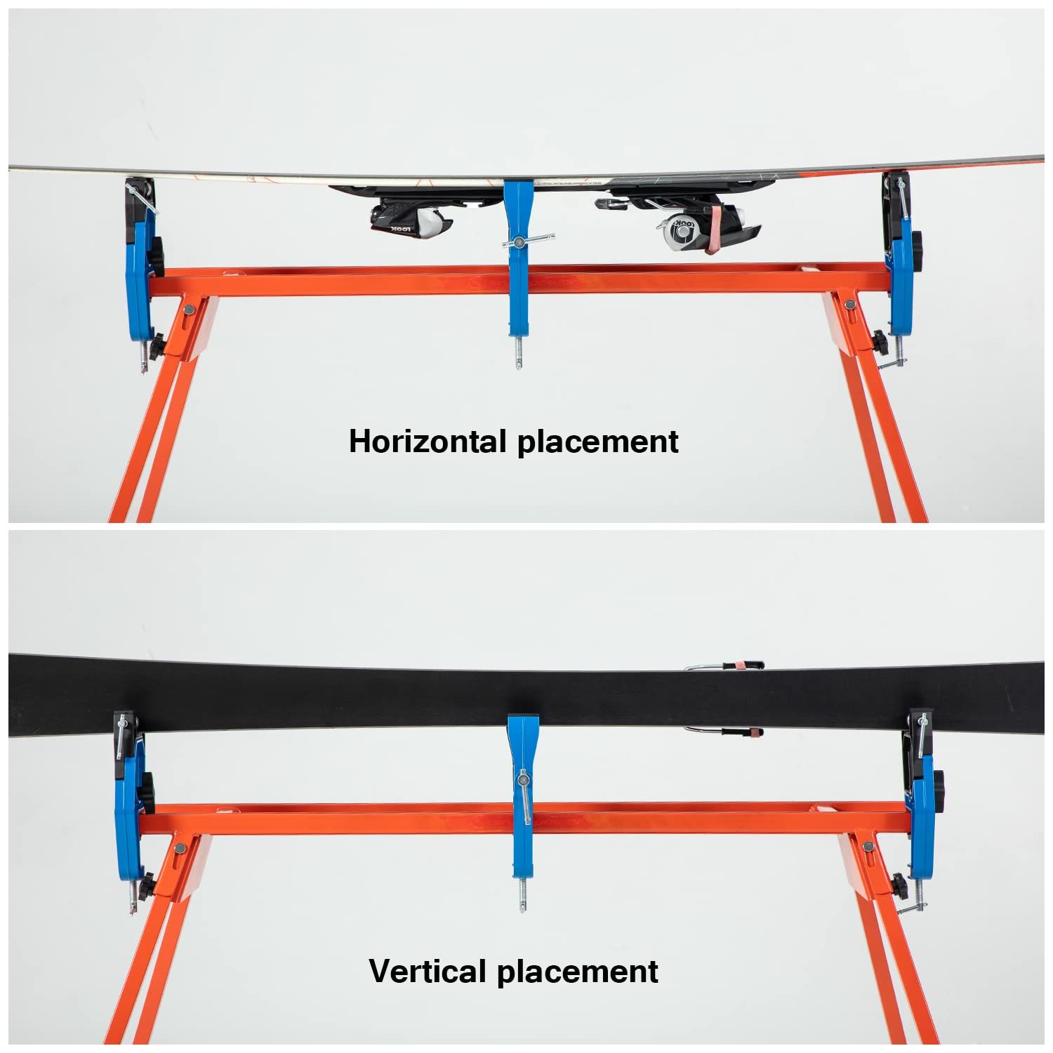 スキーバイス チューニング＆ワックス用バイスセット XCMAN スキーチューニングとワックスがけ用 角度と高さ調節可能 PRO
