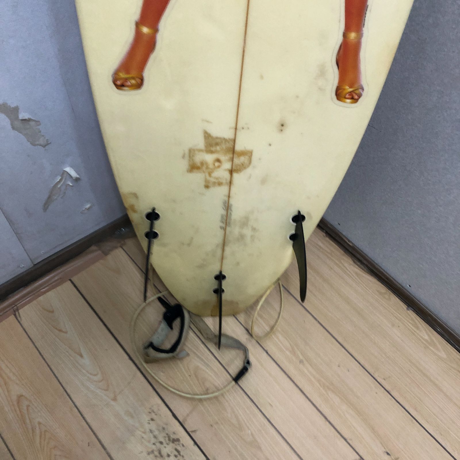 送料無料　Dick Brewer × STYX サーフボード 250731- Dick Brewer × STYX サーフボード 186cm ビンテージ アート