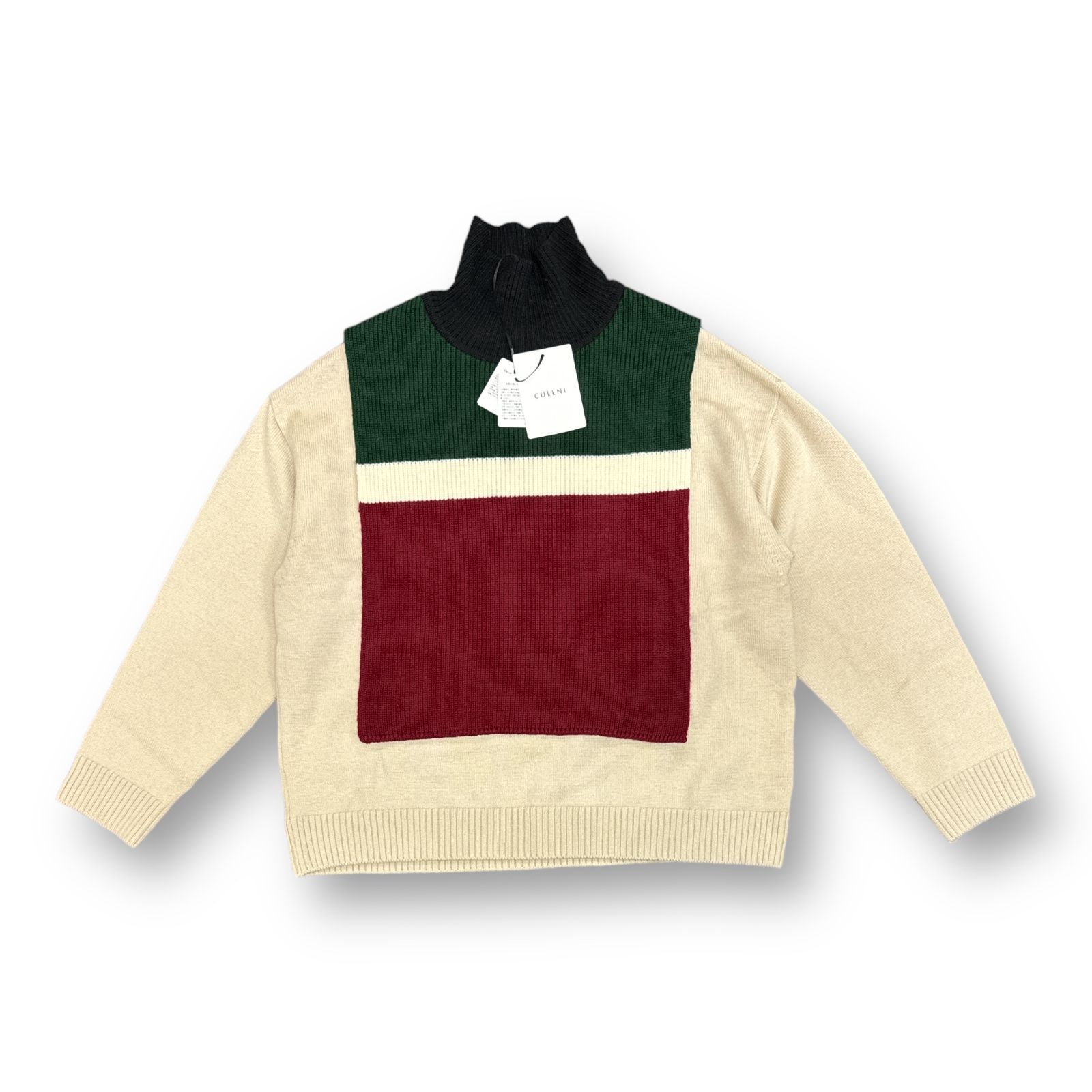 CULLNI CULLNI Turtleneck Military Knit Turtleneck Military Knit Vest