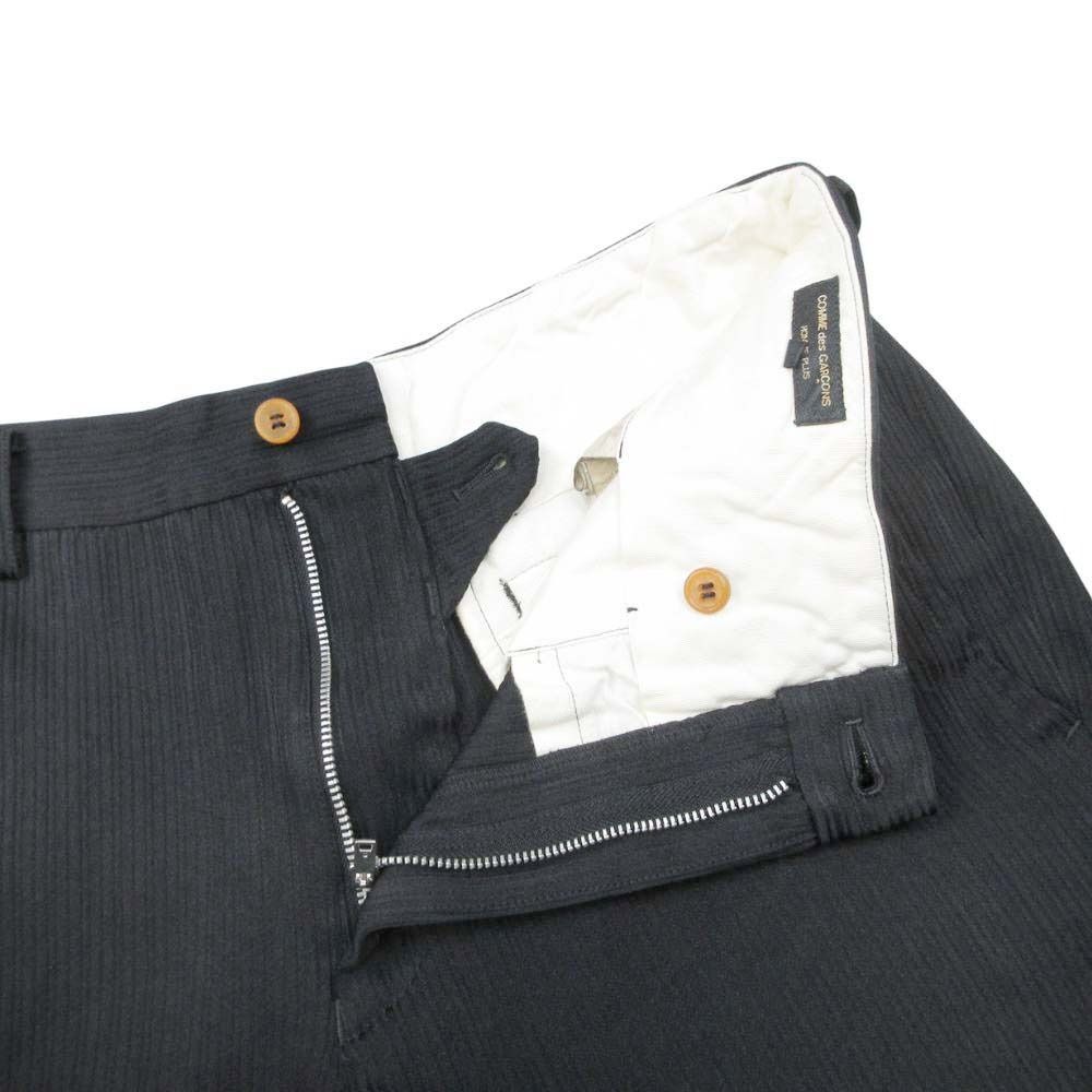 2016コムデギャルソンオムプリュスクロップドパンツ縮絨柄 ハトメスタッズXS COMME des GARCONS HOMME PLUS（コムデギャルソンオムプリュス