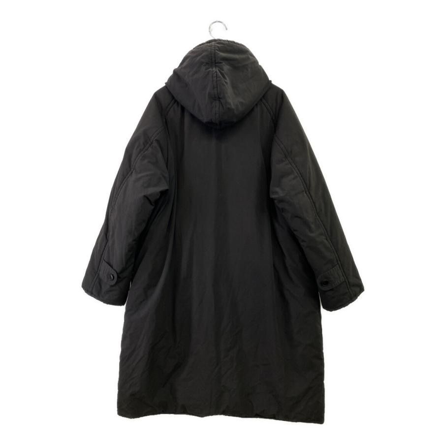 16AW COMOLI サイズ2 Hooded Coat 黒 ブラック 16aw COMOLI Hooded Coat ブラック サイズ2