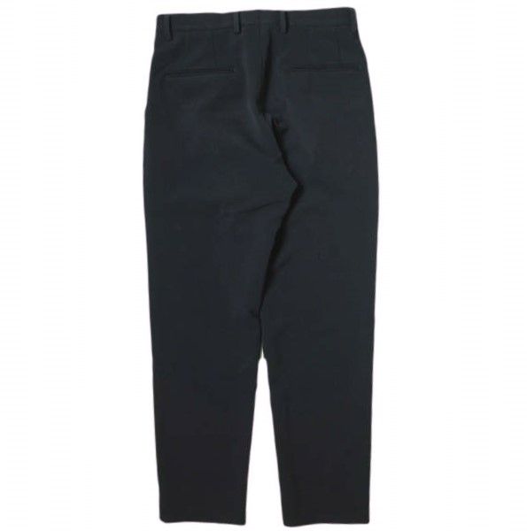 H BEAUTY&YOUTH エイチ ビューティーアンドユース DOUBLE CLOTH TAPERED PANTS ダブルクロステーパードパンツ  1214-177-7524 M ネイビー スラックス 1プリーツ ボトムス g16867 - メルカリ