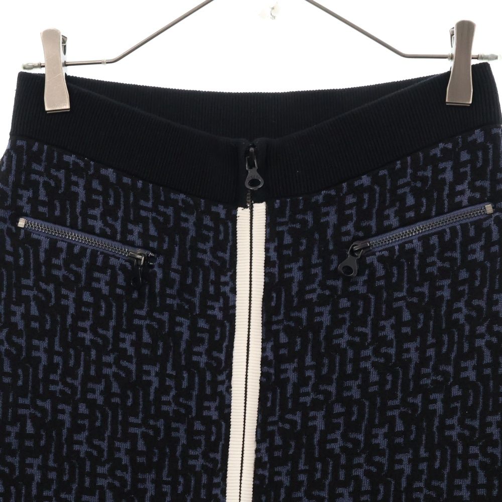 DIESEL (ディーゼル) M-ATHILDETTE-LONG フロントジップ 総柄 ロング  