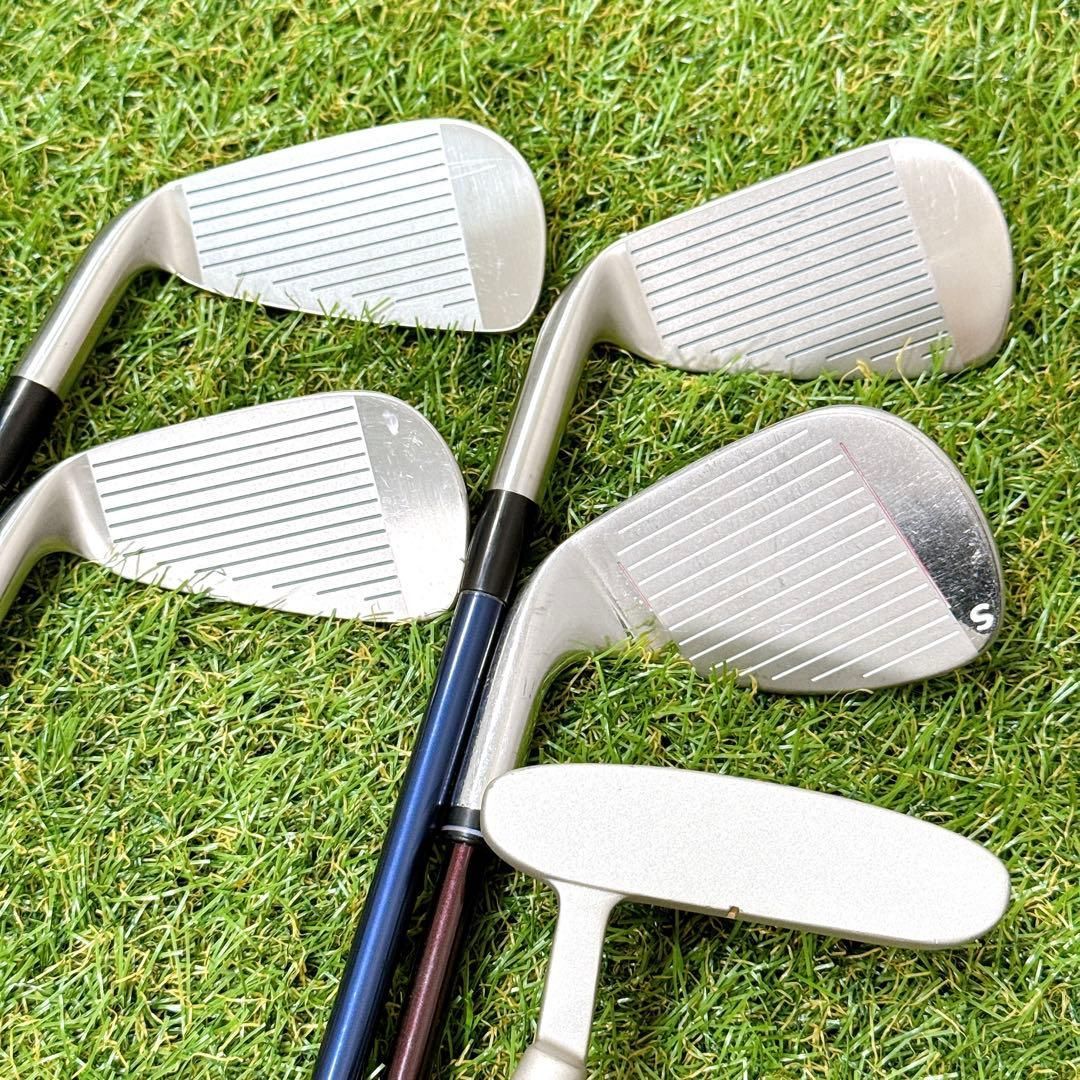 【格安‼】MIZUNO ミズノ レディース ゴルフクラブ セット 7本 L ミズノ レディースゴルフクラブセット 7本 格安‼】MIZUNO ミズノ