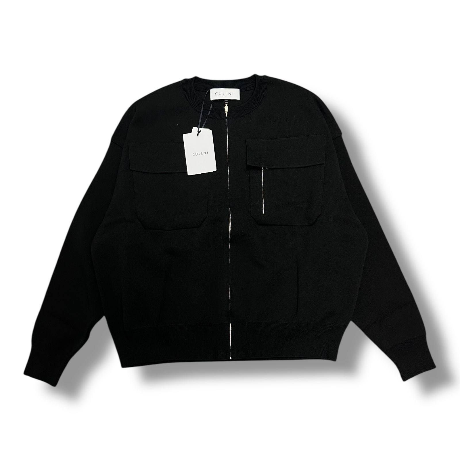 参考上代39600円 未使用品 CULLNI 24AW Big Pocket Zip Up
