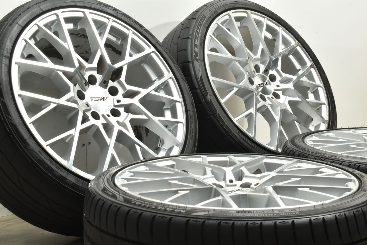 人気デザイン TSW Sebring 19in 8.5J 32 PCD112 マーシャル ニットー 245 35R19 アウディ A5 S4 ベンツ W205 セブリング