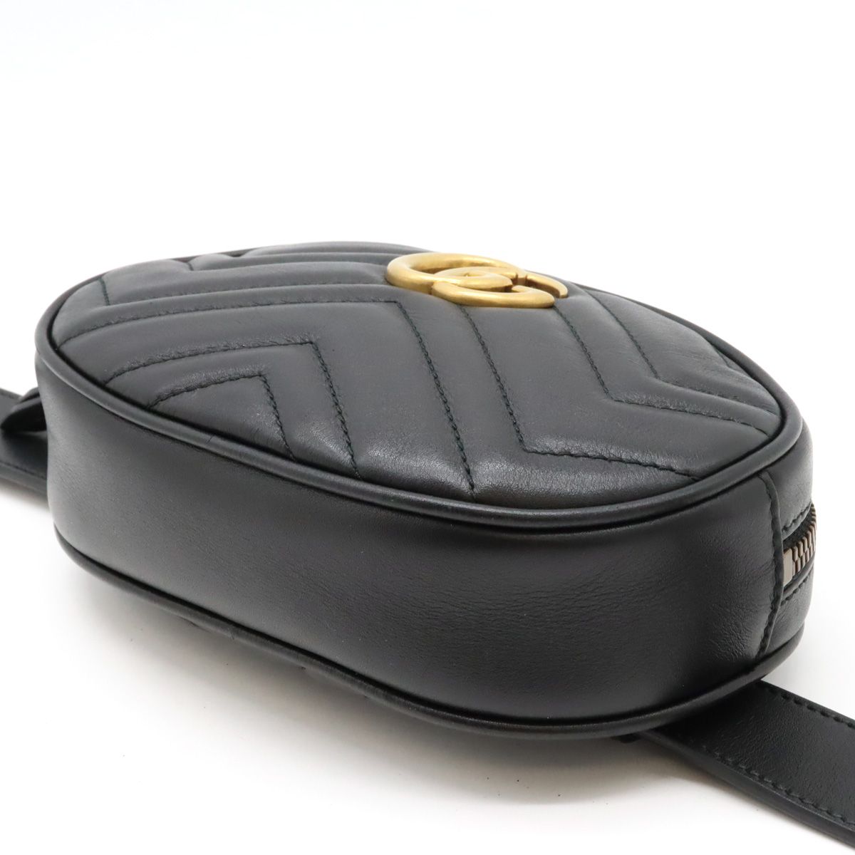 GUCCI グッチ GGマーモント ベルトバッグ ウエストバッグ