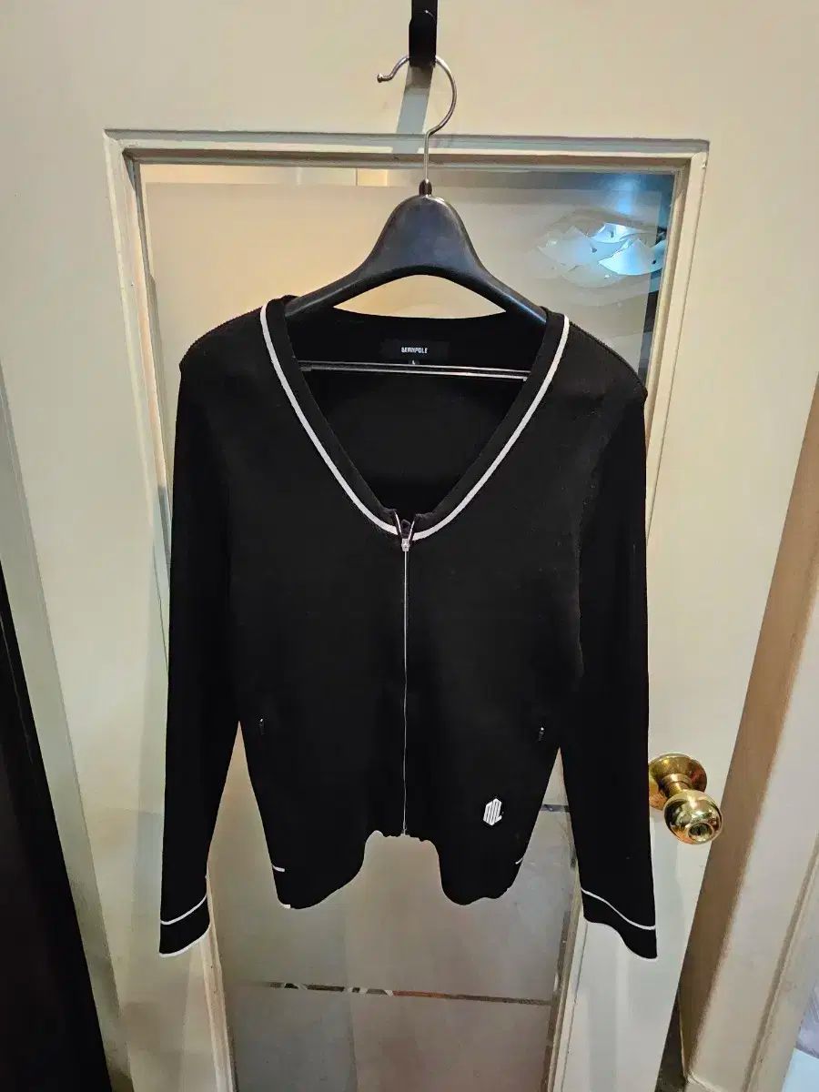 BEAN POLE ビーンポール リブ ニット カーディガン 55 66