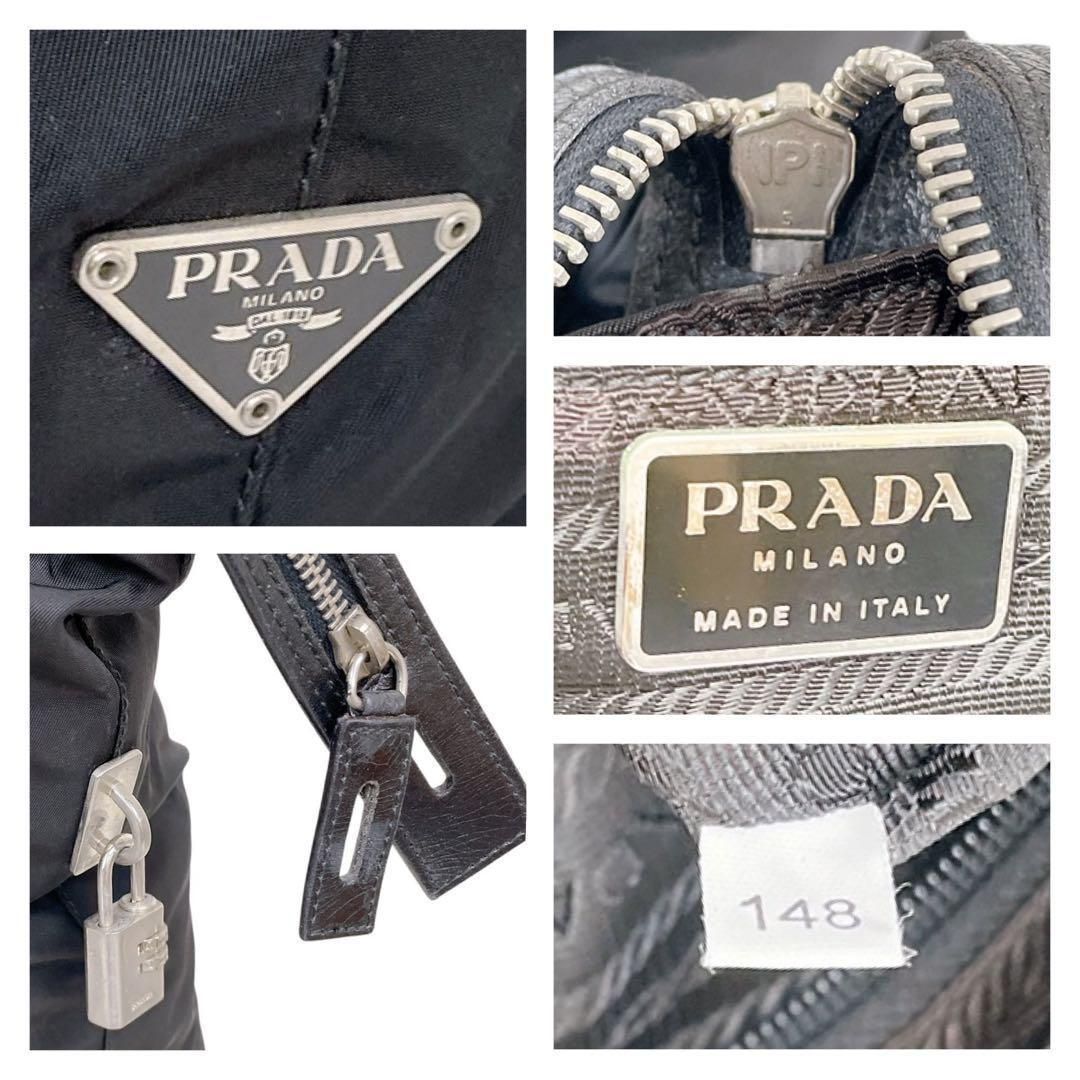 価格交渉/質問大歓迎♪】プラダ 三角ロゴ ナイロン ボストンバッグ