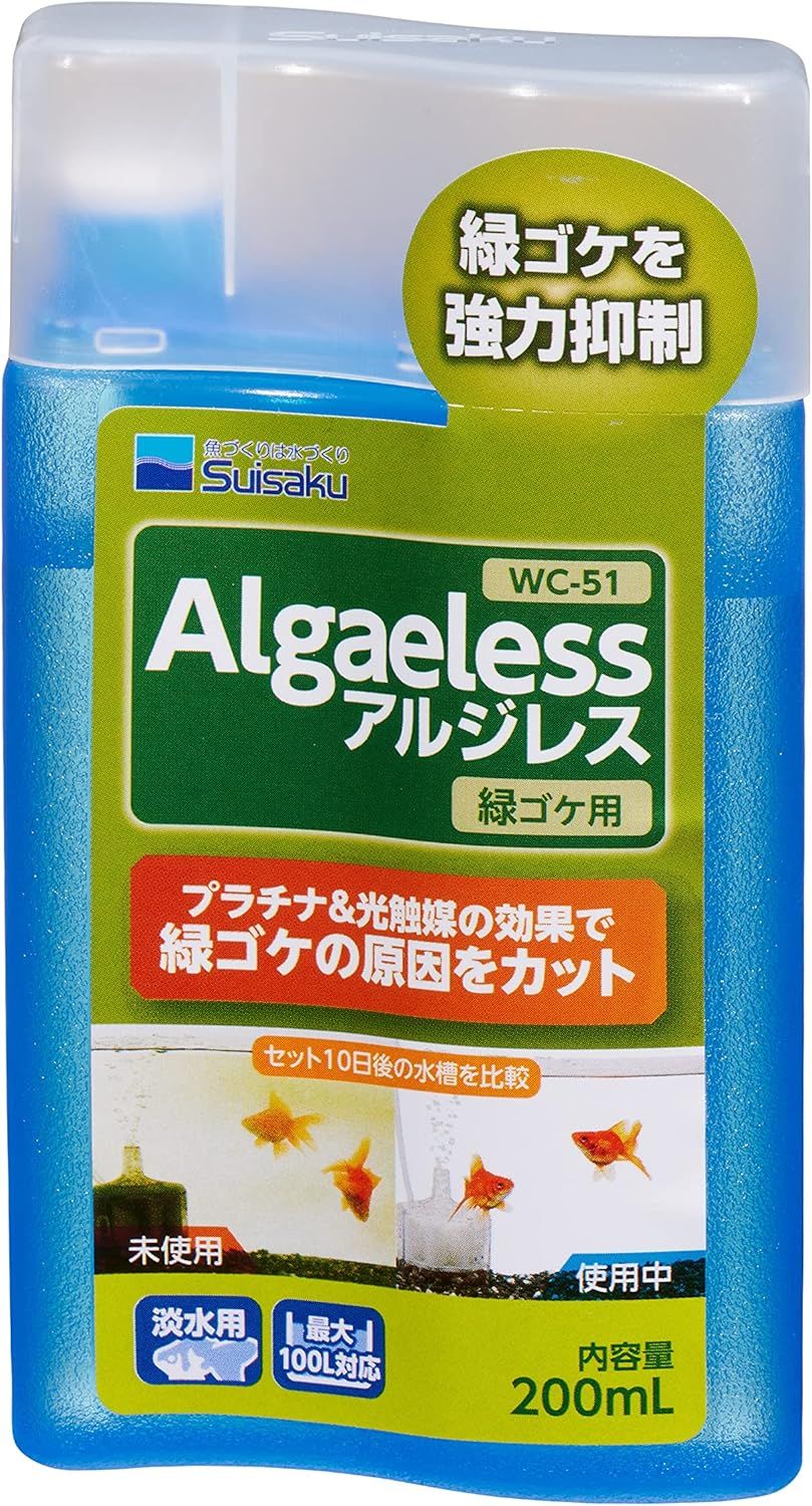 同梱不可 36個セット 水作 水作 アルジレス緑ゴケ用200ML