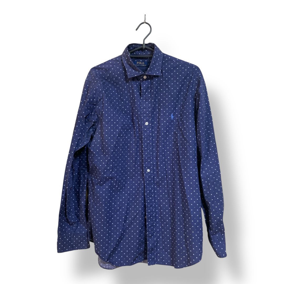 Polo RALPH LAUREN(ポロ ラルフローレン) 長袖シャツ ネイビー色