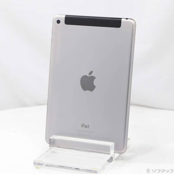 中古品〕 iPad mini 4 64GB スペースグレイ NK722J／A docomo