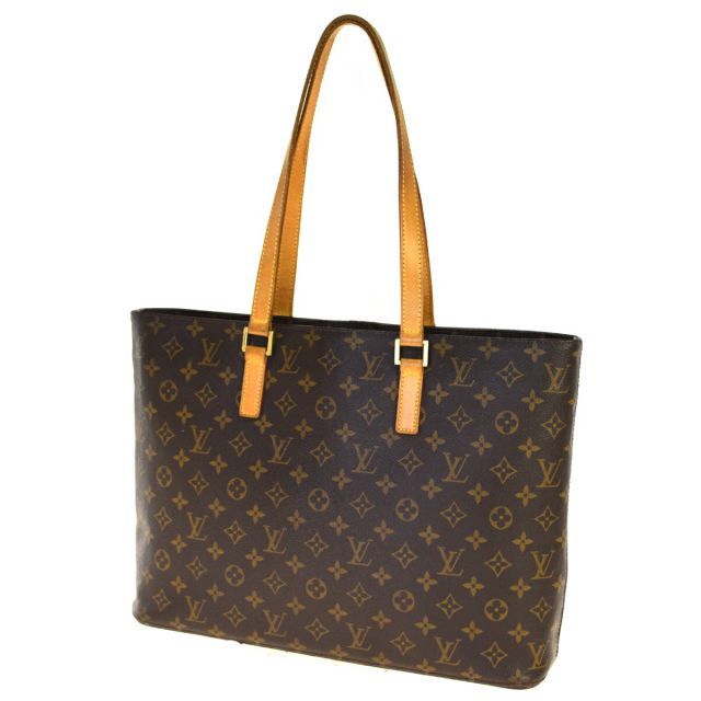【中古】 ルイ・ヴィトン(Louis Vuitton) モノグラム ルコ M51155 トートバッグ ブラウン 86GC174