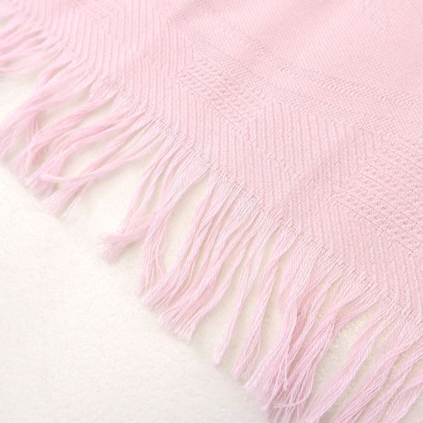 エルメス カシミヤシルクストール・ニューリブリス 【Bランク】【中古