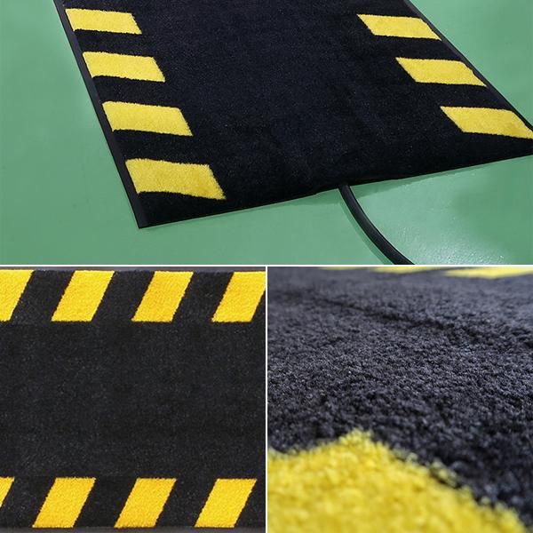 床マット 30×100cm 配線用 溝 凹み 窪み ケーブル コード よけ 通路 廊下 オフィス 事務所 コンセントよけ 台車 通行 現場 防炎 ずれない lic-ktj-056