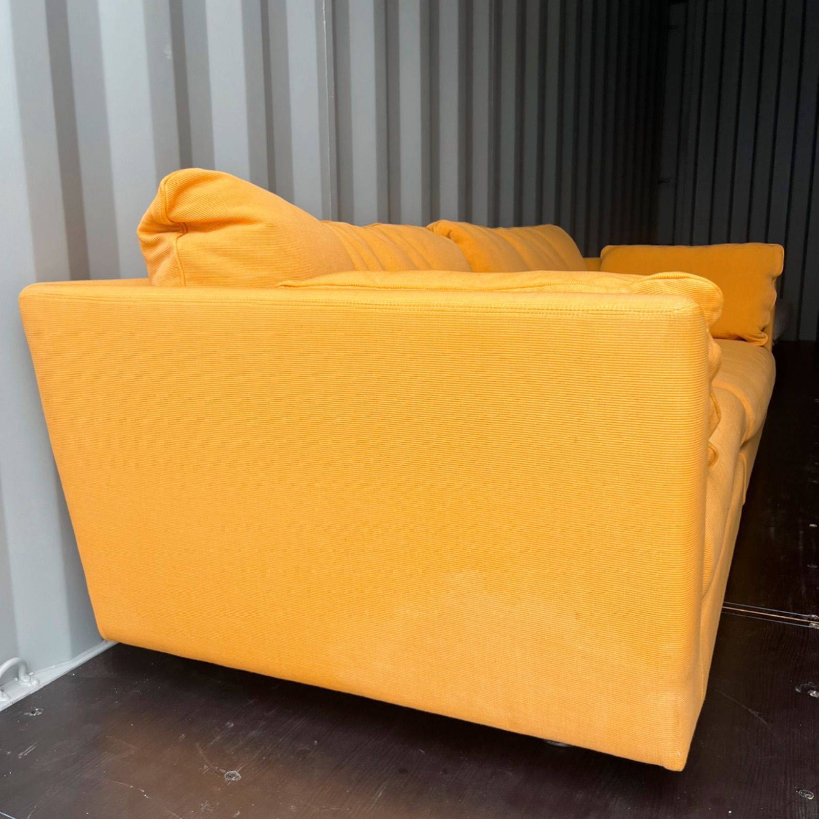 取付無料！アルフレックス Aソファ イエローファブリックセパレートソファ✨ 取付無料！アルフレックス Aソファ イエローファブリック