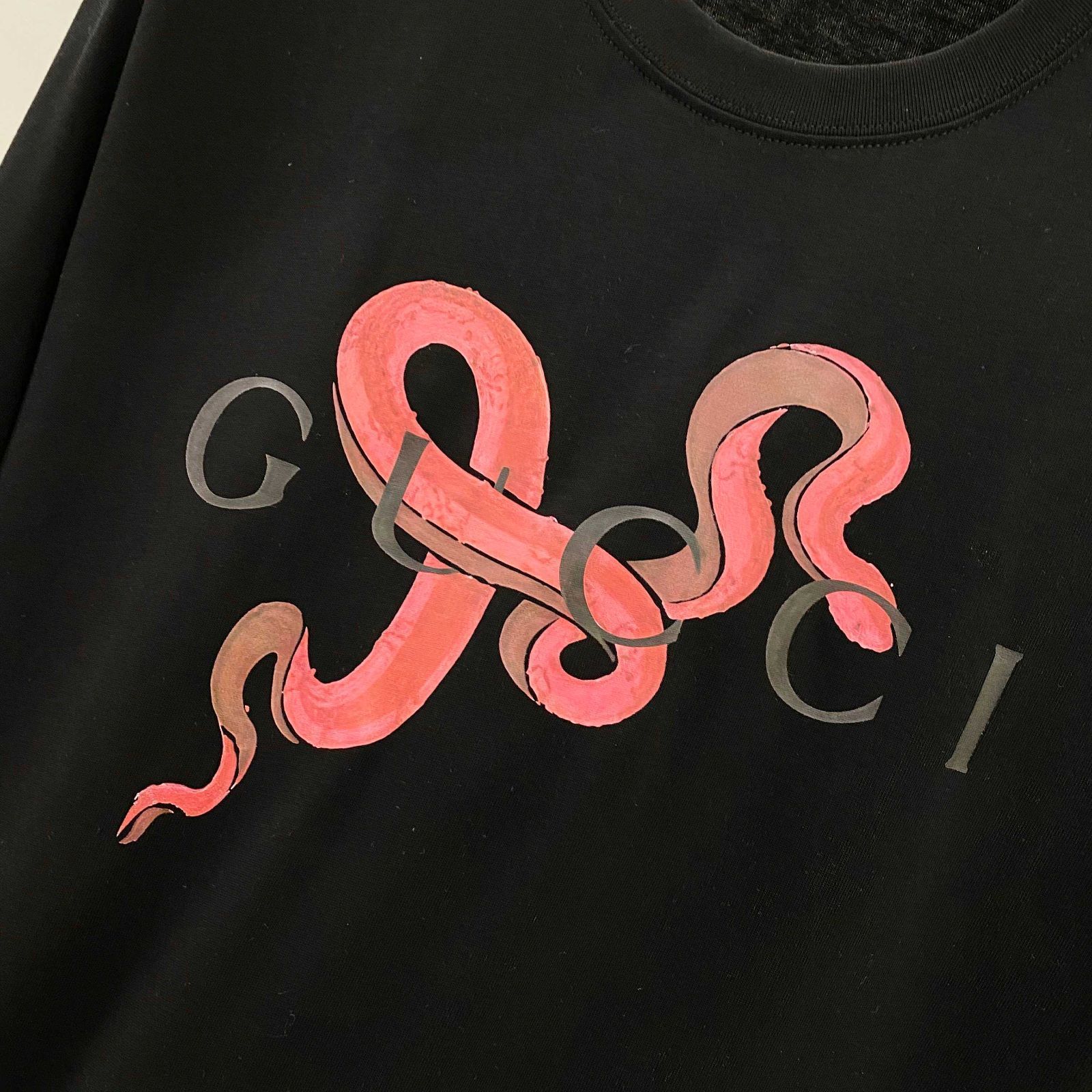 GUCCI グッチ ロゴプリント Tシャツ XS GUCCI(グッチ) ロゴプリント半袖フットボールTシャツ660744