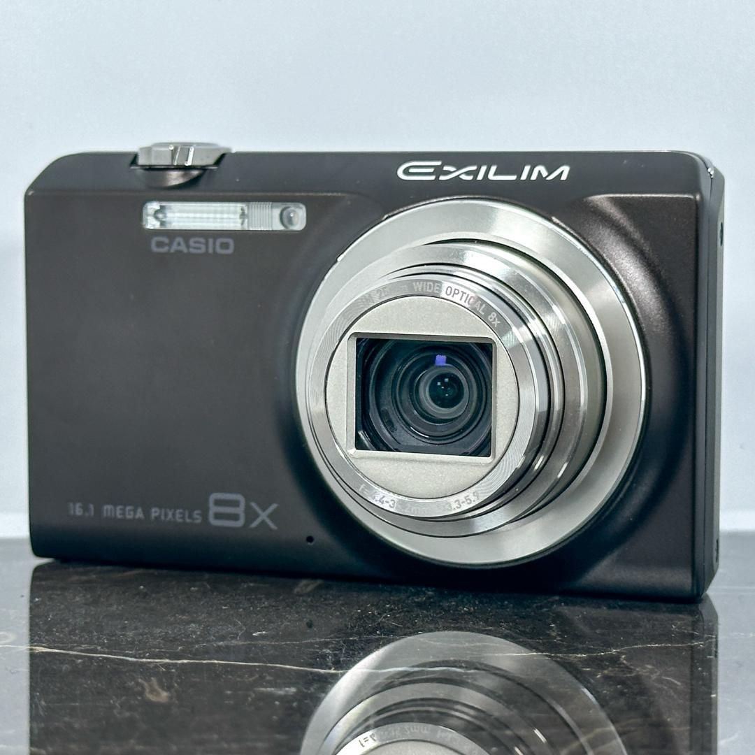 CASIO EXILIM EX-Z3000 ブラウン デジタルカメラ カシオ エクシリム コンパクトデジカメ コンデジ カメラ 動作品 タッチパネル操作 広角レンズ搭載 大画面液晶 カラー レトロデジカメ
