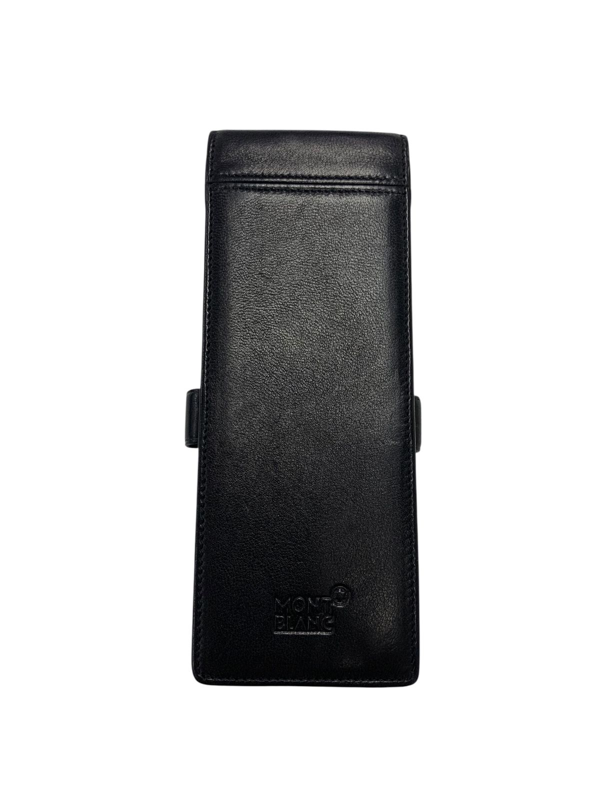 ブラック カーフレザー