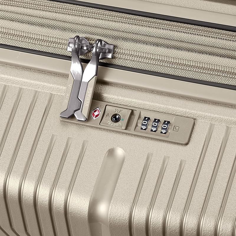 ベラージ スーツケース ファスナー エキスパンダブル ダイヤルTSAロック ダブルキャスター Rome-L 102L 4.3kg パープル