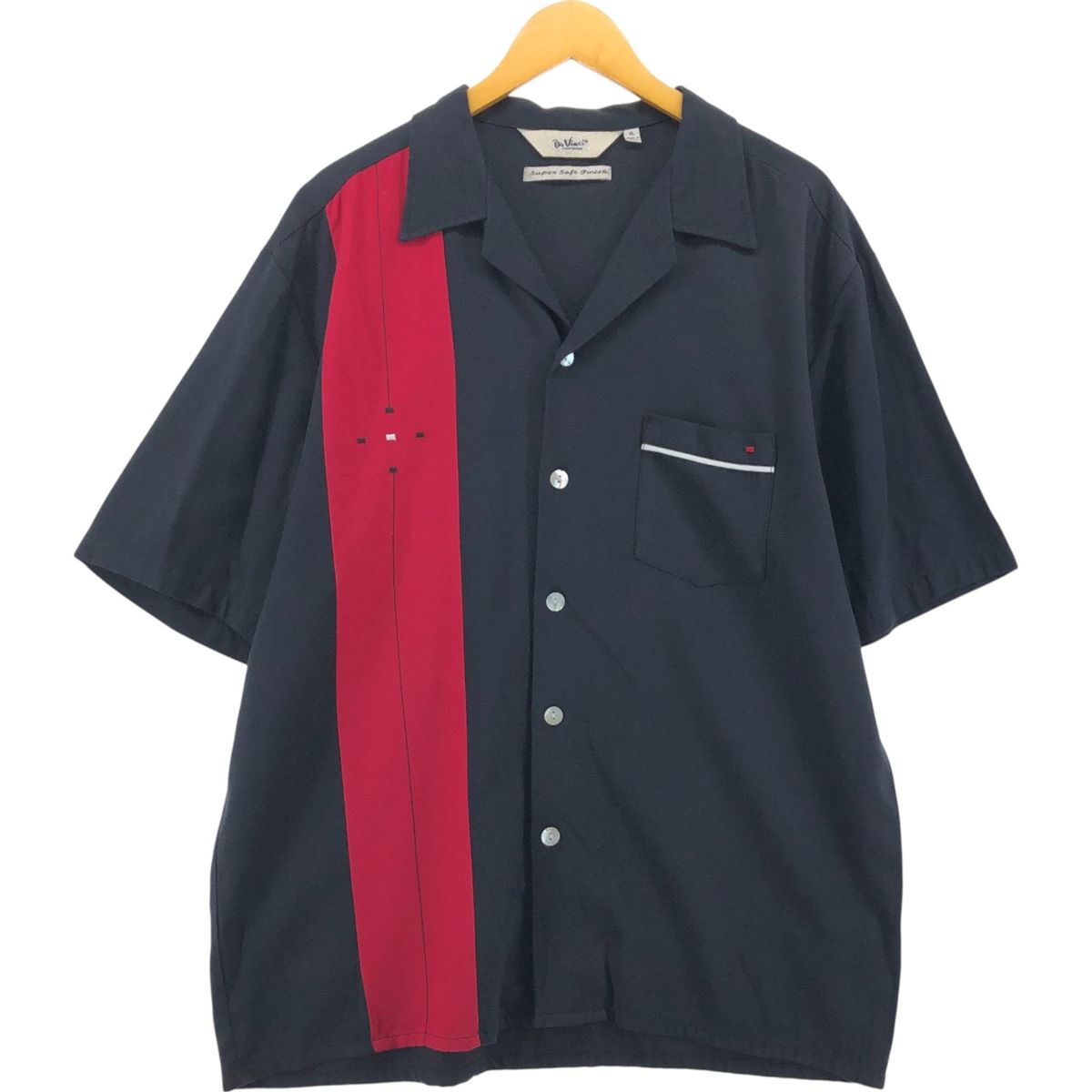 古着 80年代 ダヴィンチ DA VINCI SURER SOFT FINISH 半袖 オープン