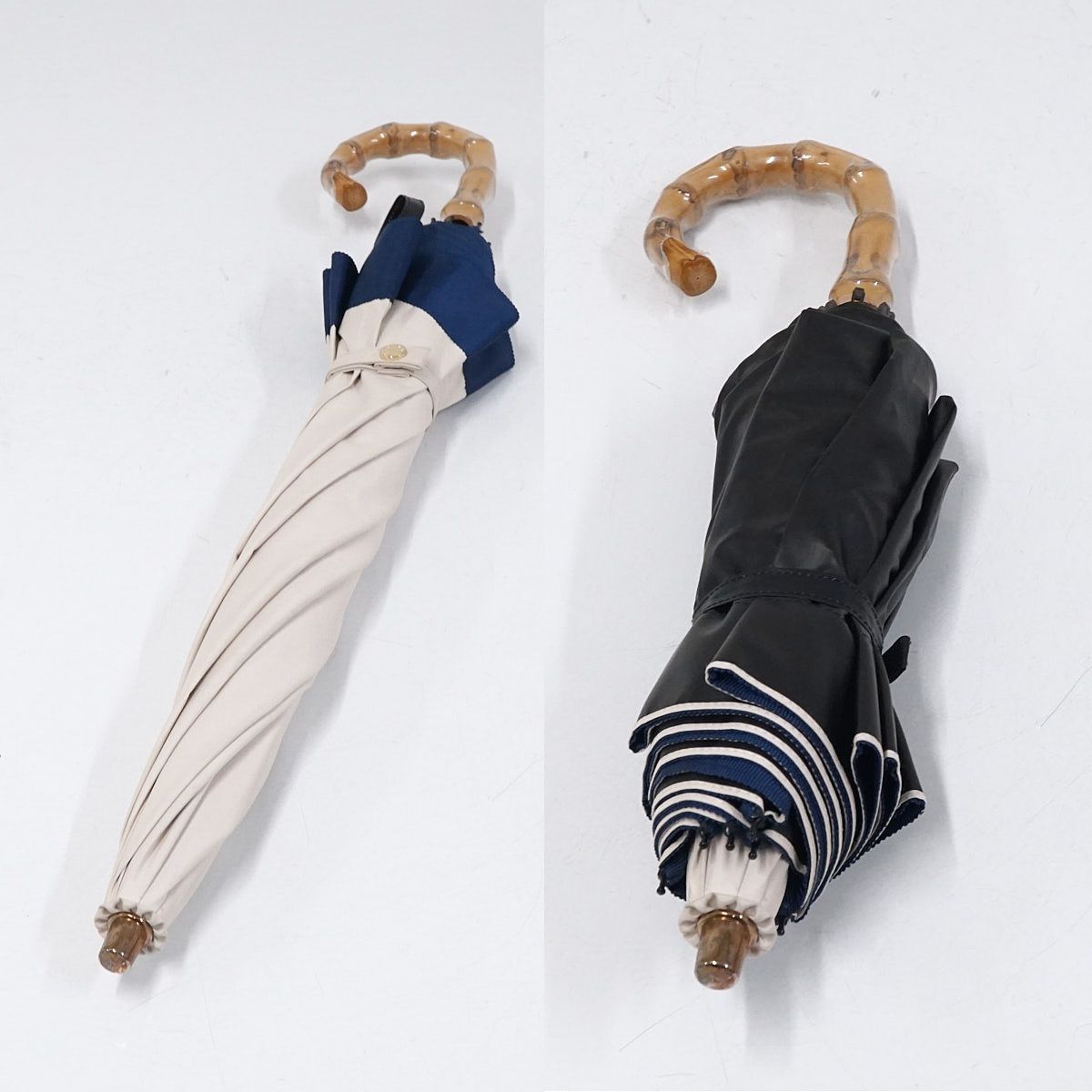 完全遮光折りたたみ日傘 untule アントゥーレ USED品 2way バイ