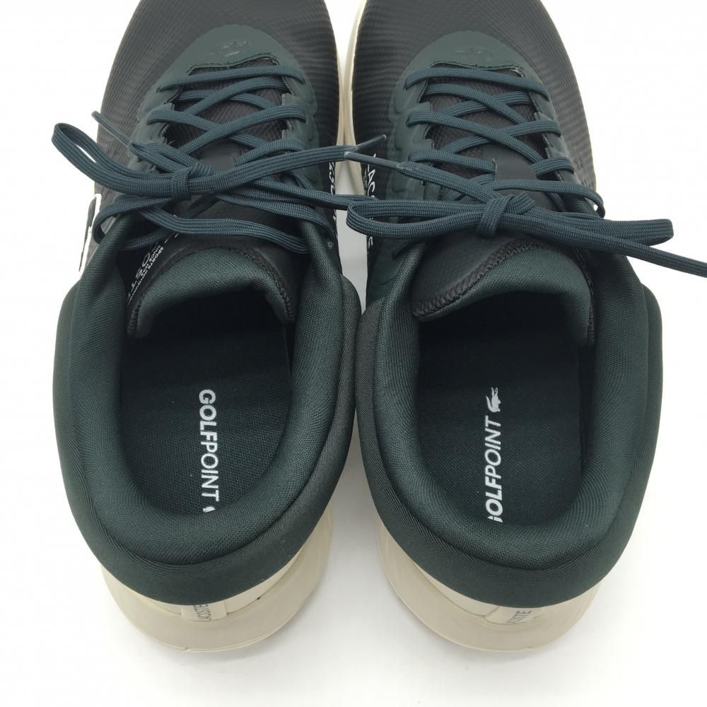 LACOSTE - 【未使用品】ラコステ ゴルフシューズ ダークグリーン×黒 748SMA00901X3  メンズ 12(30.0) ゴルフウェア 2024年モデル LACOSTE 未使用品】ラコステ ゴルフシューズ ダークグリーン×黒 748SMA00901X3