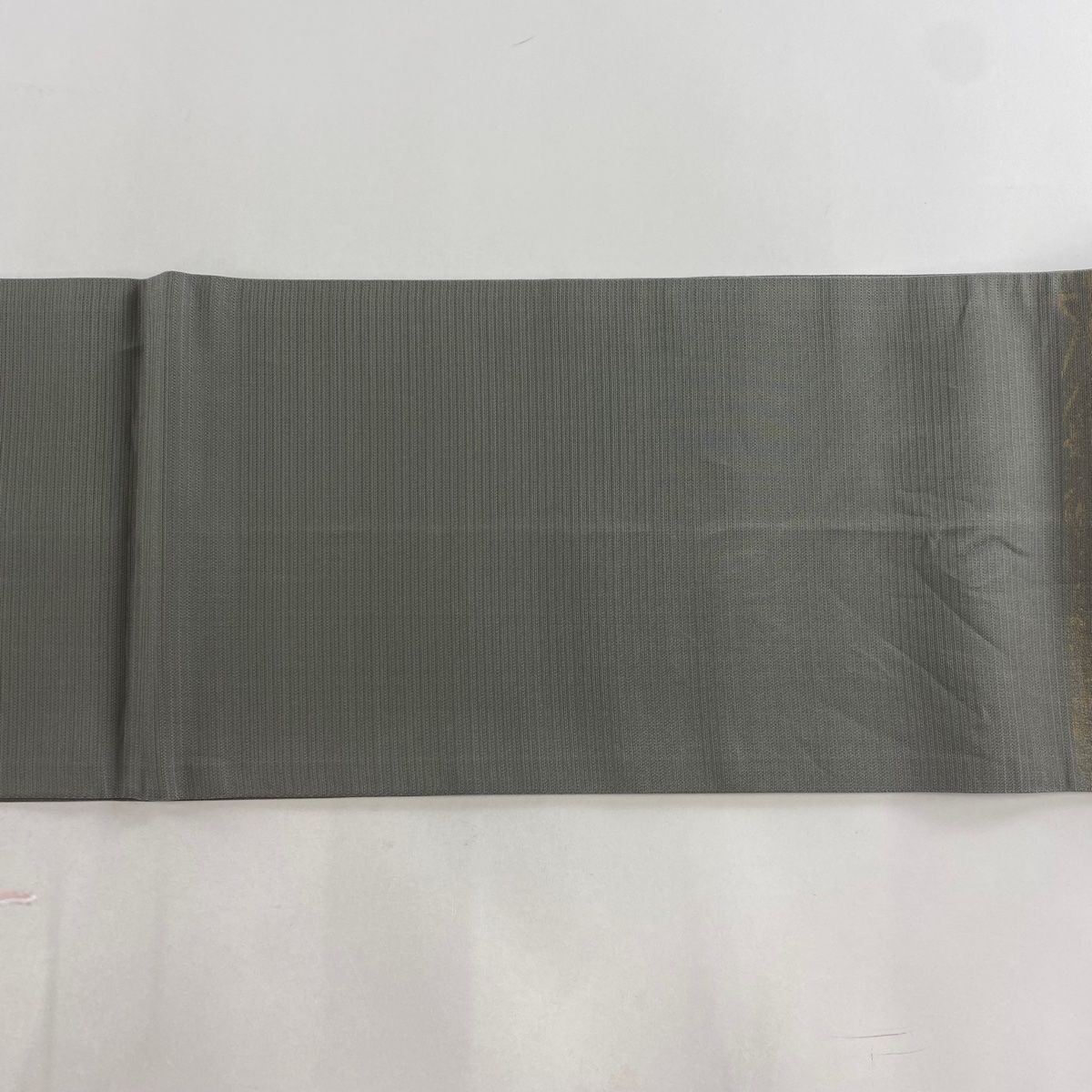 袋帯 六通 松竹梅 鴛鴦 流水 24M374f 袋帯 秀品 笛 松竹梅 金糸 灰色 六通 正絹 【中古】 - メルカリ