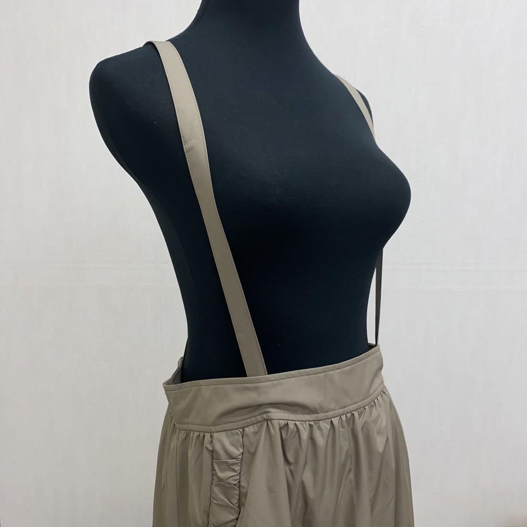 【品質保証書】 m4936 ローズティアラ Rose Tiara タフタサスペンダー付きスカート 人気アイテムお得に購入！