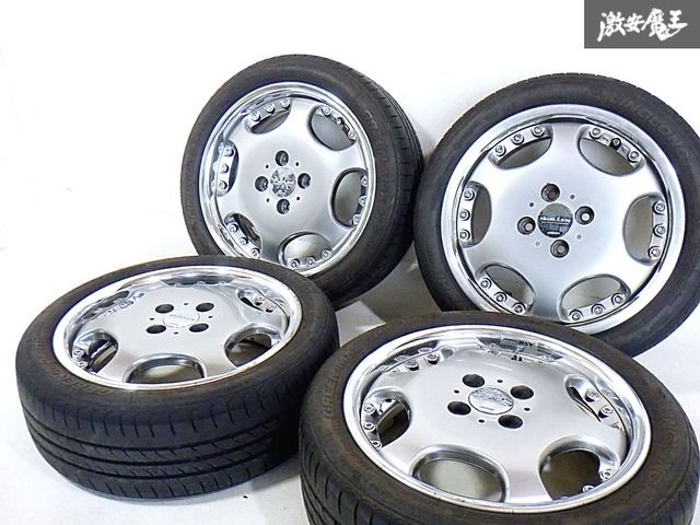 シャレン エンケイAME ホイール2本 タイヤ2本 4本セット 17インチ