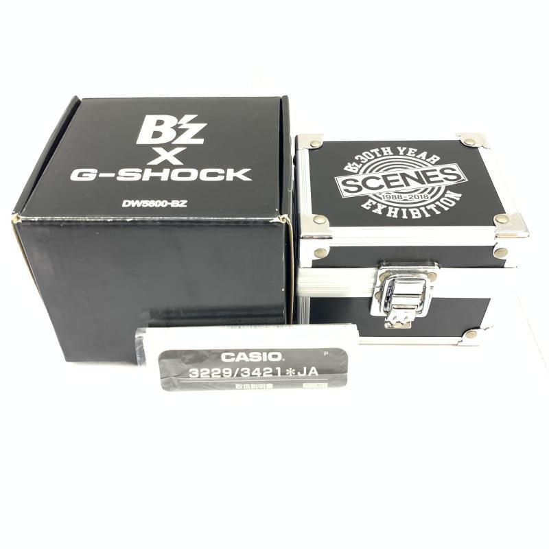 中古】B'z×G-SHOCK DW-5600-BZ 30th Year Exhibition SCENES[92