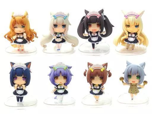 ネコぱら トレーディングフィギュア 8個セット