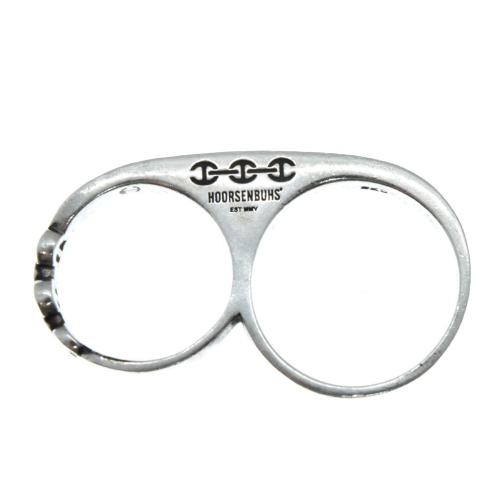 HOORSENBUHS (ホーセンブース) Double Knuckle Ring With Diamonds