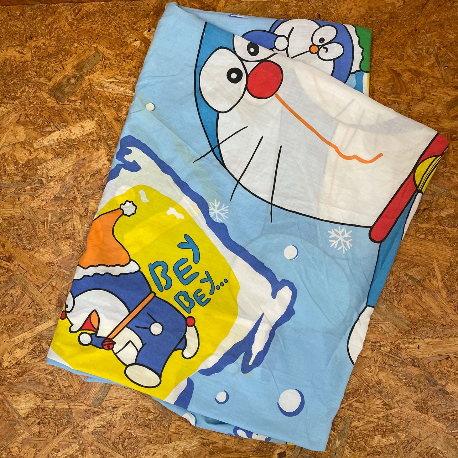 ヴィンテージ ドラえもん ボックスシーツ ベッドシーツ 布団カバー