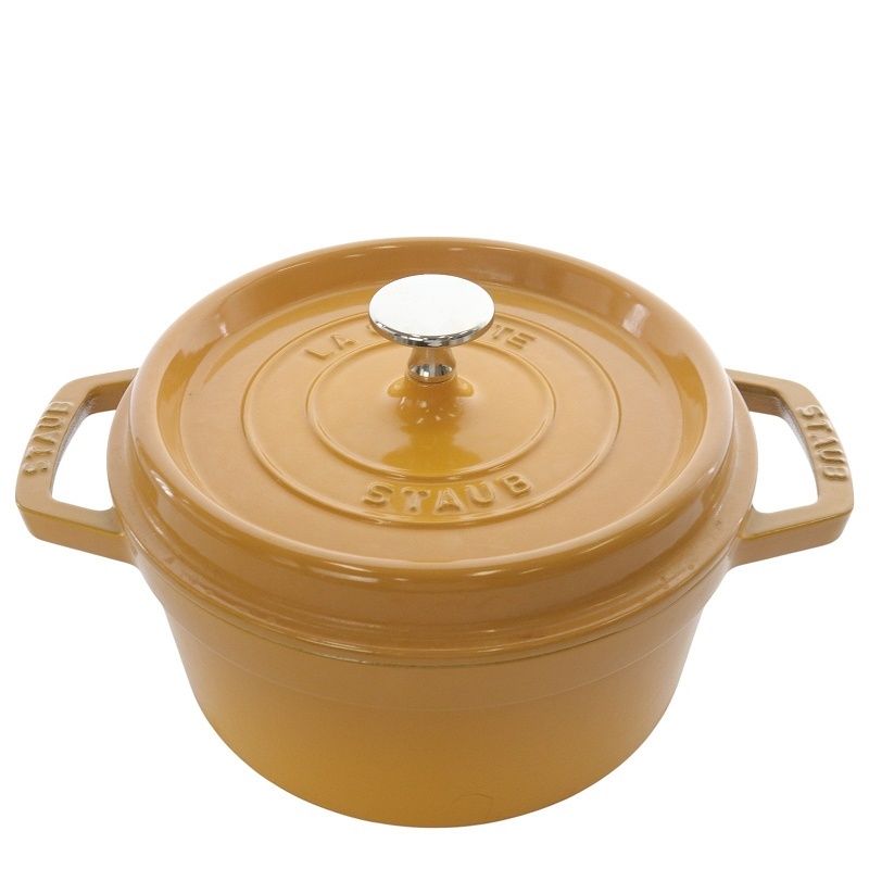 STAUB La Cocotte 両手鍋 20cmマスタード STAUB La Cocotte 両手鍋 20cmマスタード