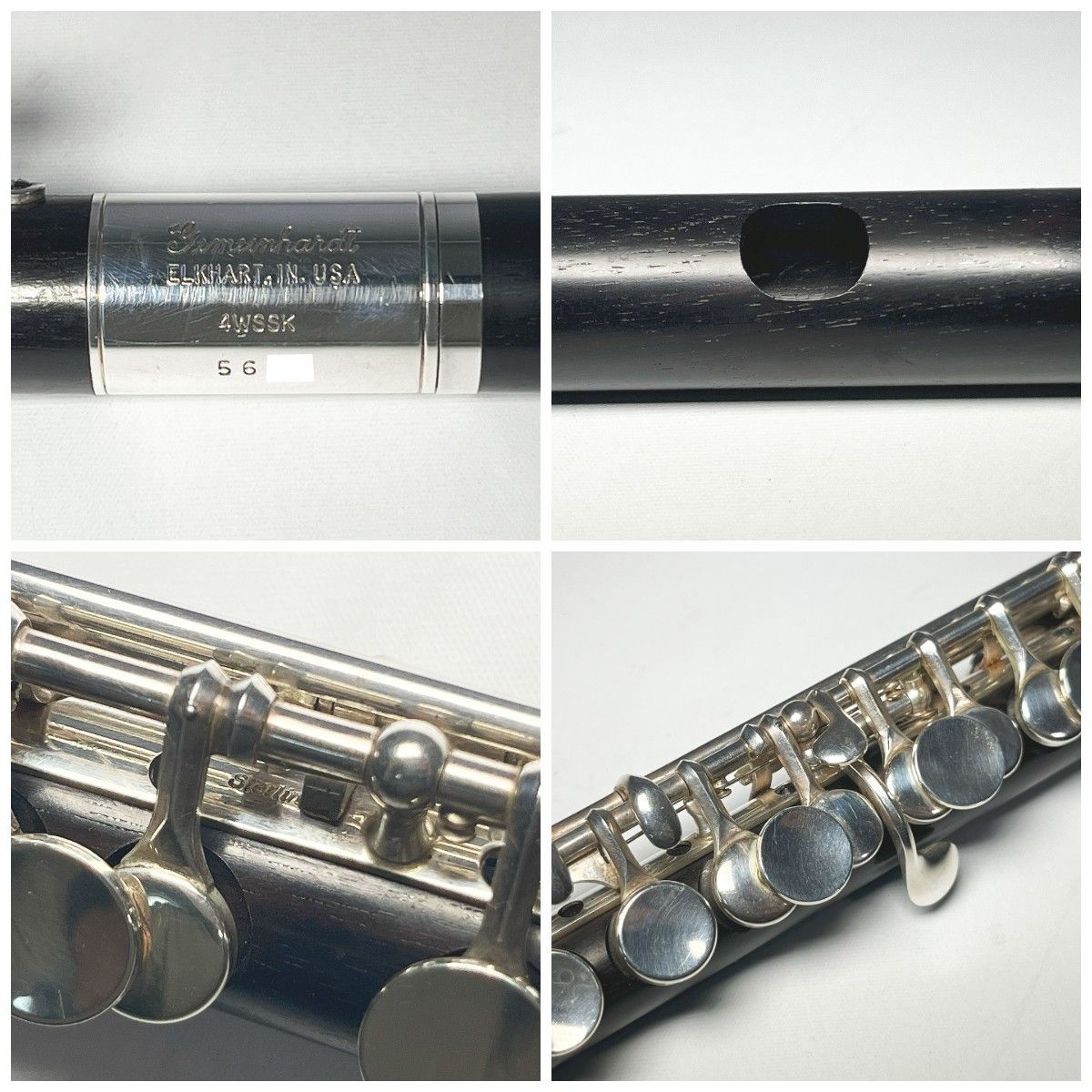 Gemeinhardt ELKHART 4WSSK 4W-SSK ゲマインハート ピッコロ