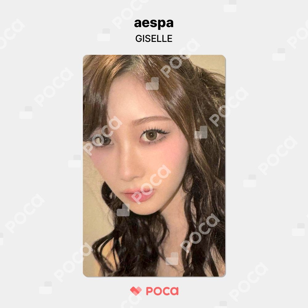 aespa ジゼル 広州 ポップアップ 限定 トレカ ４枚コンプセット aespa ジゼル 中国 広州 ポップアップ 特典 トレカ 4枚セット