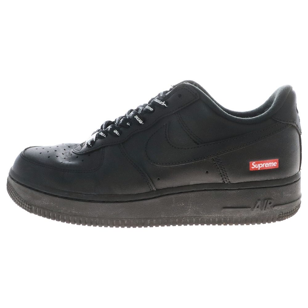 ナイキ シュプリーム エアフォース1 ロー ホワイト 27.5cm US9.5 0 Nike Supreme Force Air LOW FORCE AIR Low x NBA NIKE エア Mid