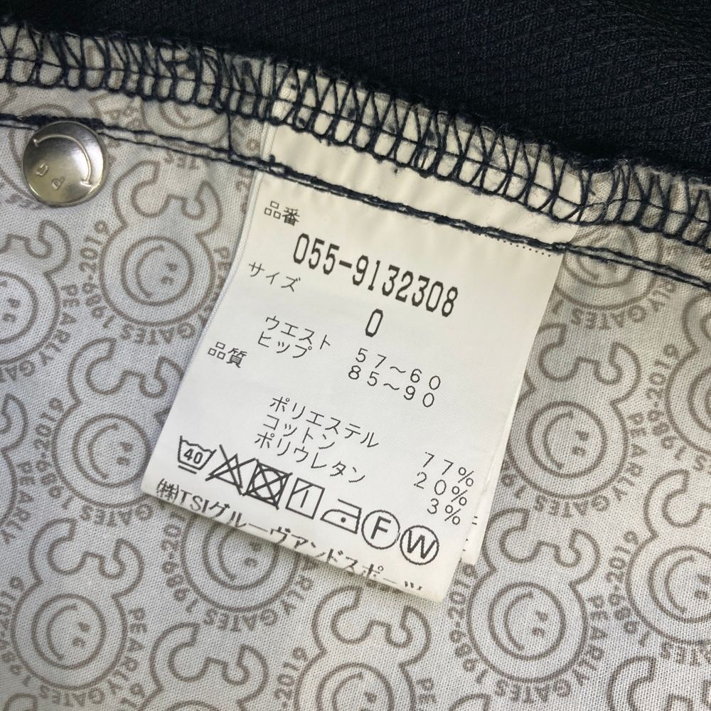 サイズ：0 PEARLY GATES パーリーゲイツ 30周年 ショートパンツ