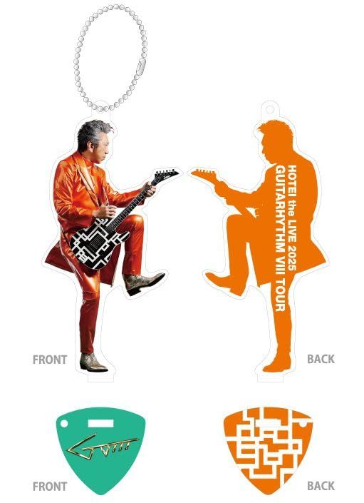 布袋寅泰 フィギュア broker ギタリズム8 グッズ ピック カラフルな「GⅧ メモリアル ピックセット」。毎回ピックセット